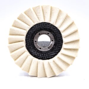 Disc lamelar din pâslă 115×22mm – Lustruire de precizie