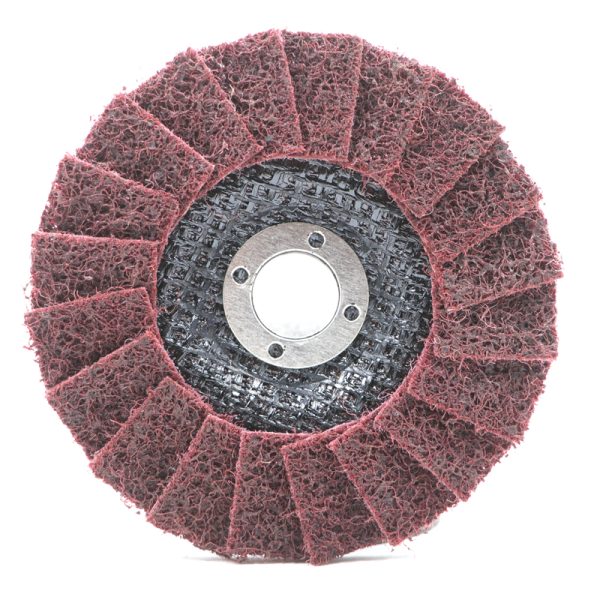 Disc abraziv din nylon, 115x22 mm, mediu pentru curățare profesională România