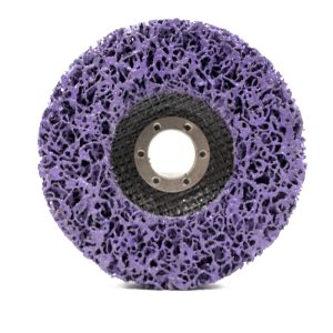 Disc abraziv Violet - Strip and Clean pentru rugini groase, acoperiri dure, straturi de calamină, curățare agresivă
