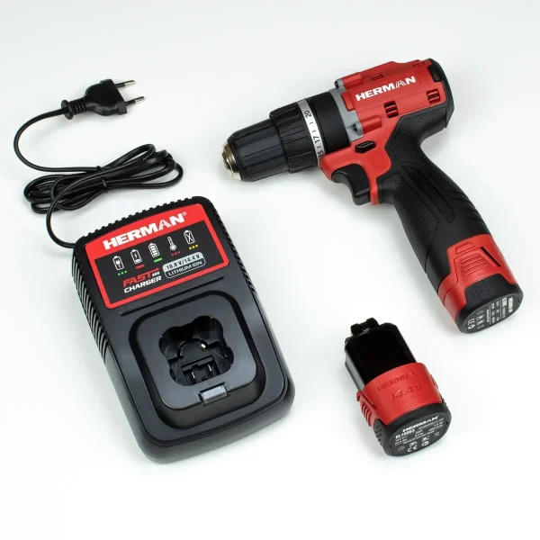 Mașină de Găurit și Înșurubat cu Acumulator HERMAN AXSP-1441 – 14.4V - imagine 2