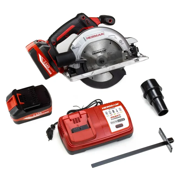 Cordless circular saw HERMAN AXCS-1801 | 18,0 V 5Ah | Complete | Warranty: 2 years - imagine 3