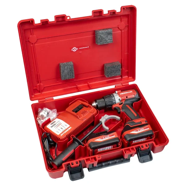 Cordless drill/driver HERMAN AXSP-1803 | 18,0 V 5Ah | Complete | Warranty: 2 years - imagine 5