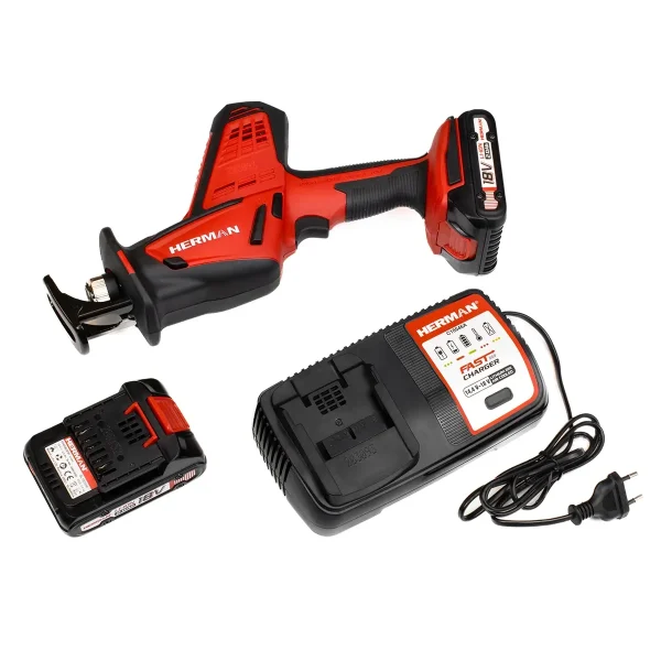 Cordless reciprocating saw HERMAN AXRS-1800 | 18,0 V 2Ah | Complete | Warranty: 2 years - imagine 5