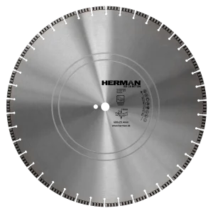 Diamond wheel HERMAN BD-26 Beton 600x25,4mm | H=10mm