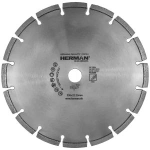 Diamond wheel HERMAN BD-60 Abrasiva 230x22,2mm | H=10mm