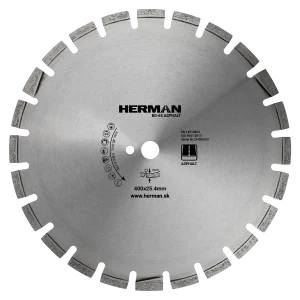 Diamond wheel HERMAN BD-65 Asphalt 400x25,4mm | H=12mm