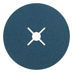 Fibre sanding disc HERMAN FR-10 for stainless steel 125mm | P 24
