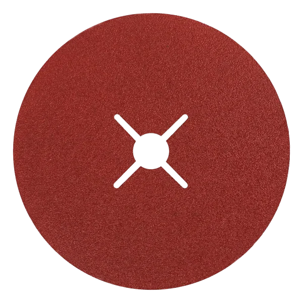 Fibre sanding disc HERMAN FX-10 for alloy steels 180mm | P 80