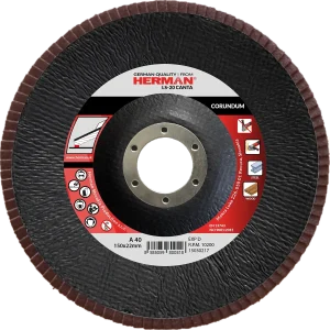 Flap disc HERMAN LS-20 Canta 150mm | P40 | corundum