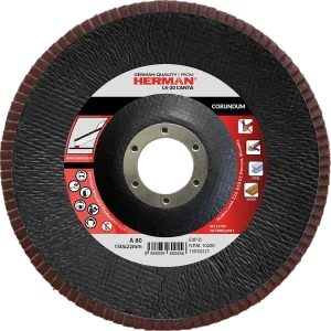 Flap disc HERMAN LS-20 Canta 150mm | P80 | corundum