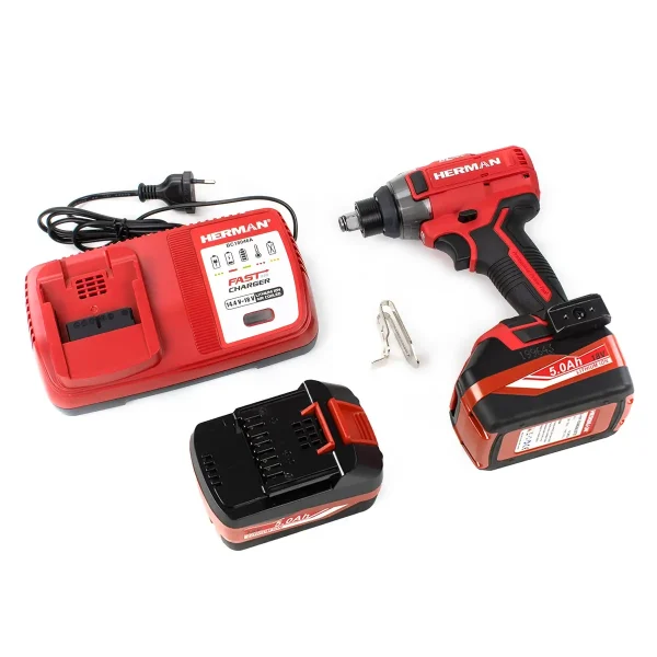 Impact driver / wrench HERMAN AXI-1801 | 18,0 V 5Ah | Complete | Warranty: 2 years - imagine 2