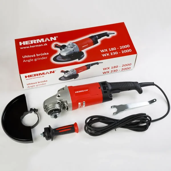 Angle Grinder HERMAN WX-23001 | 230 mm 2000 W | Warranty: 2 years - imagine 3