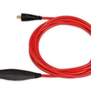 Shaped handle cable for TIG brush