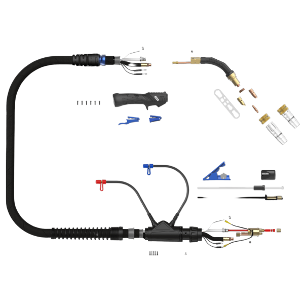 M5W - 560A Liquid Cooled High Performance Mig Welding Torch - imagine 2