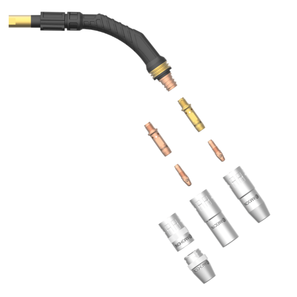 M3 - 300A Air Cooled High Performance Mig Welding Torch - imagine 2