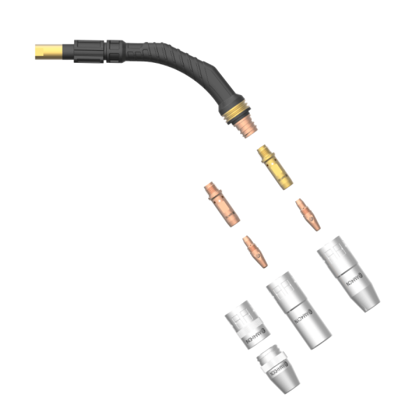 M4 MIG Torch | Air-Cooled High-Performance Welding Torch - imagine 2