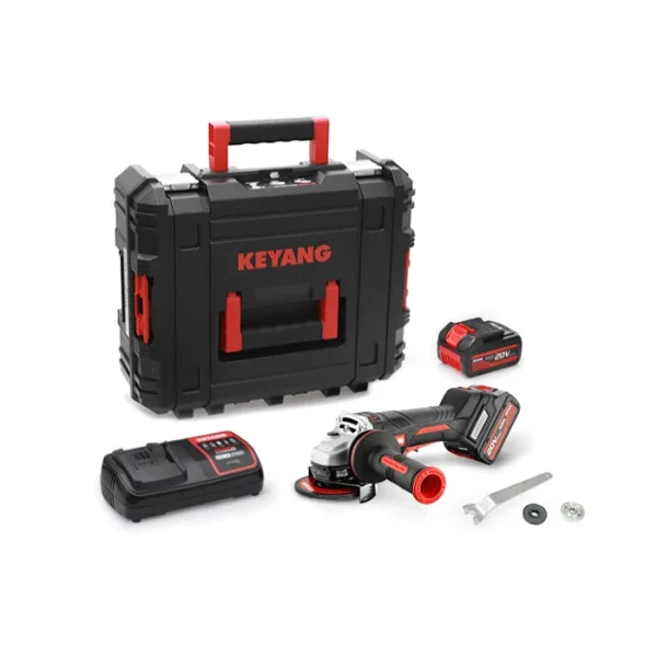 Keyang DG20BLH-125PV Cordless Angle Grinder with Paddleswitch 18V 5.0Ah - imagine 4