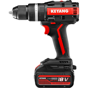 Keyang DM20BLA-70C – Mașină de găurit cu percuție 18V, 5.0Ah, cu 2 baterii și încărcător rapid
