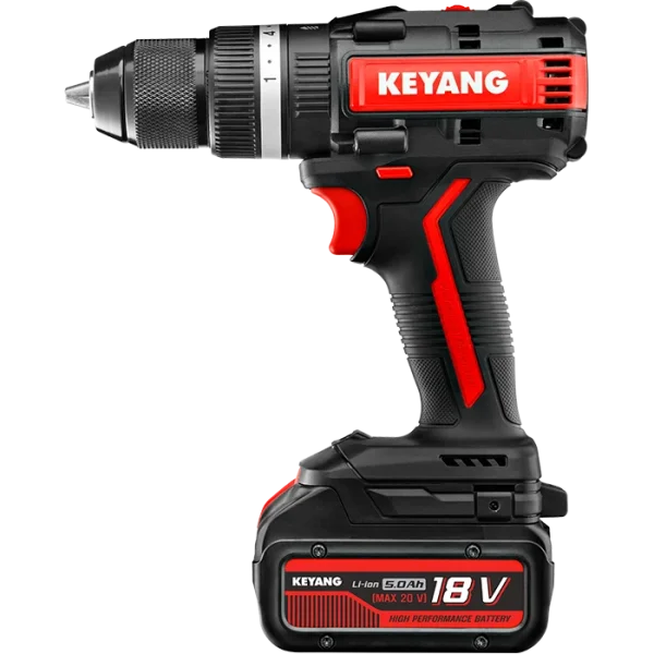 Mașină de Găurit cu Percutor Keyang DM20BLA70C – 18V | 70Nm | 5.0Ah - imagine 2