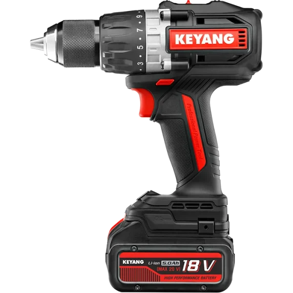 Keyang DM20BLH100E Mașină de găurit cu percuție fără fir 18V - 100Nm - 5,0Ah - imagine 2