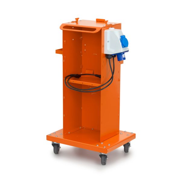 Cougartron Mobile Equipment Stand – Flexible Storage for Weld Cleaners - imagine 6