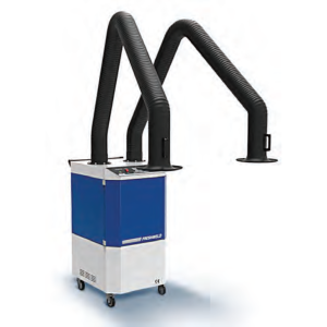 M3/2200 Extractor Mobil de Fum de Sudură cu Două Brațe