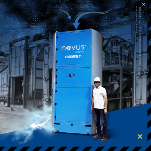 Sistem Central de Filtrare Industrială NOVUS Filter Tower - imagine 3
