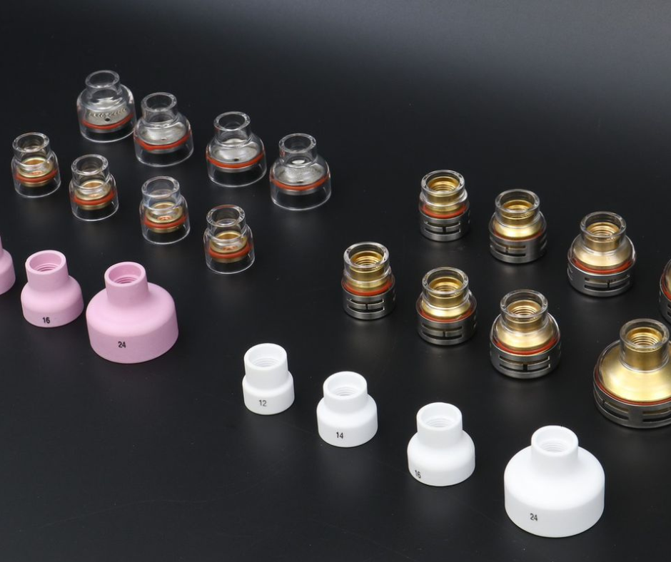 Optimizează-ți fluxul de lucru cu seturile PYREX pentru sudură TIG! Aceste seturi includ duze din sticlă borosilicată rezistente la temperaturi înalte, coliere, difuzoare și alte accesorii esențiale pentru o sudură precisă și curată. Recomandate pentru profesioniști care pun accent pe calitate, vizibilitate și eficiență.