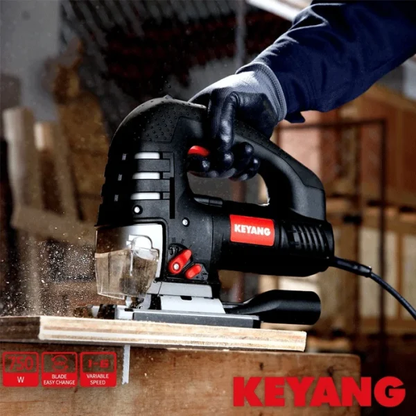 Fierăstrău Pendular Keyang JS135-750V – 750W – Adâncime tăiere 135mm - imagine 3