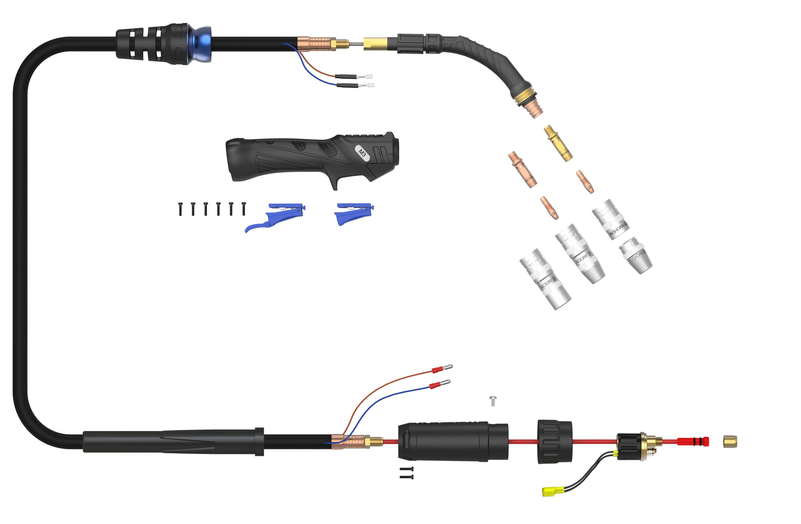 Adaptor AM3TAB -ARC M3 – Port Duză Contact – Compatibil ARC M3 (300A)