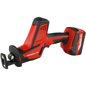 Ferăstrău sabie cu acumulator HERMAN AXRS-1800 18V 2Ah Complete — imagine 1
