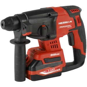 Ciocan rotopercutor cu acumulator HERMAN AXHD-1800 SDS+ 18V (Baretool) — imagine 1