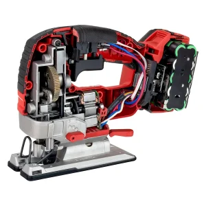 Ferăstrău pendular cu acumulator HERMAN AXJS-1801 18V 5Ah – Complete — imagine 1