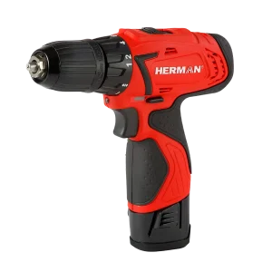Mașină de găurit și înșurubat HERMAN AXS-1080 10,8 V Complete cu 2 acumulatori — imagine 1