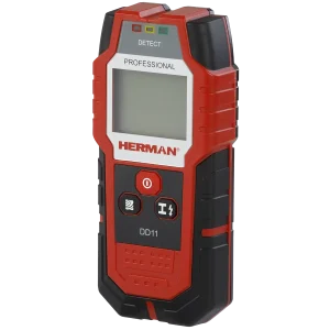 Detector digital HERMAN DD-11 pentru metale, lemn și cabluri sub tensiune — imagine 1