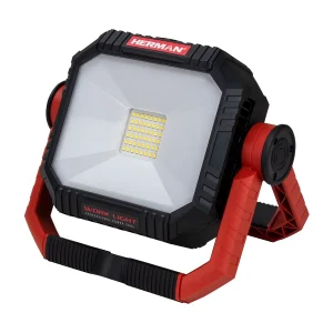 Lampă de lucru HERMAN AXL-20, 18 V / 220 V, 2400 lm, IP20 — imagine 1