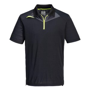 Tricou polo DX4 Portwest DX410 cu mânecă scurtă, tratament antibacterian cu ioni de argint, design contemporan — RAM Multi Invest