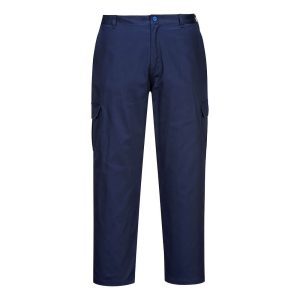 Pantaloni ESD antistatici Portwest AS11 pentru medii sensibile, testați EN 61340-5-1, 6 buzunare cu protecție electrostatică — RAM Multi Invest