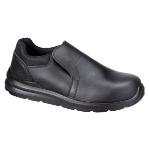 Composite Action Leather Slip On Shoes S3S SR FO