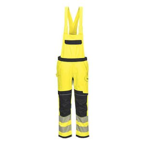 Pantaloni cu Pieptar Reflectorizant Ignifug