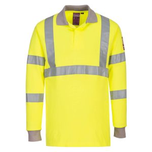 Tricou Polo Reflectorizant Ignifug