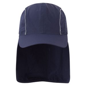 Breathable Sun Shield Cap HA22 Navy - Portwest