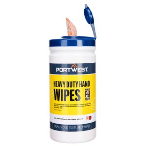 Heavy Duty Hand Wipes (80 Wipes) IW30 Portocaliu - Portwest