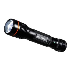 USB Rechargeable Torch PA75 Negru - Portwest