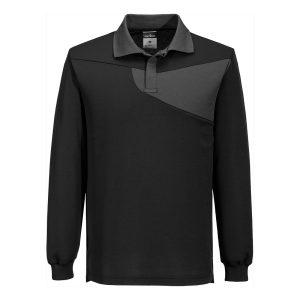 Tricou Polo Cotton Comfort cu Maneci Lungi