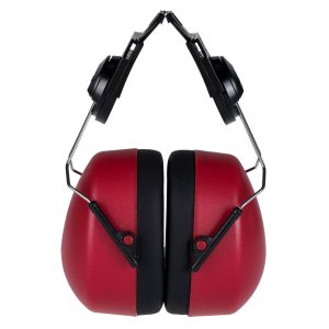 Clip-On Ear Defenders PW42 Rosu - Portwest