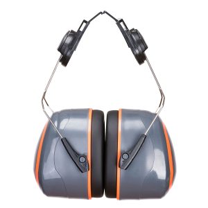 HV Extreme Ear Defenders High Clip-On PW62 Gri/portocaliu - Portwest