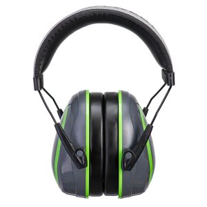 HV Extreme Ear Defenders Low PW72 Gri/Verde - Portwest