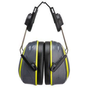 HV Extreme Ear Defenders Medium Clip-On PW76 Gri / Galben - Portwest
