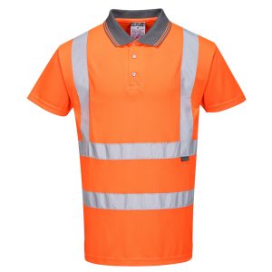 Tricou Polo Reflectorizant Mânecă Scurtă